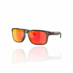 Holbrook™ (Low Bridge Fit) Men's Sunglasses Prizm Ruby Lenses Grey Smoke Frame