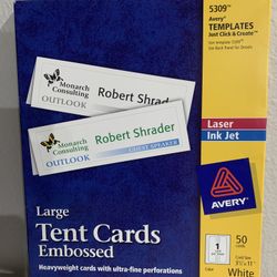 Avery Tent Cards