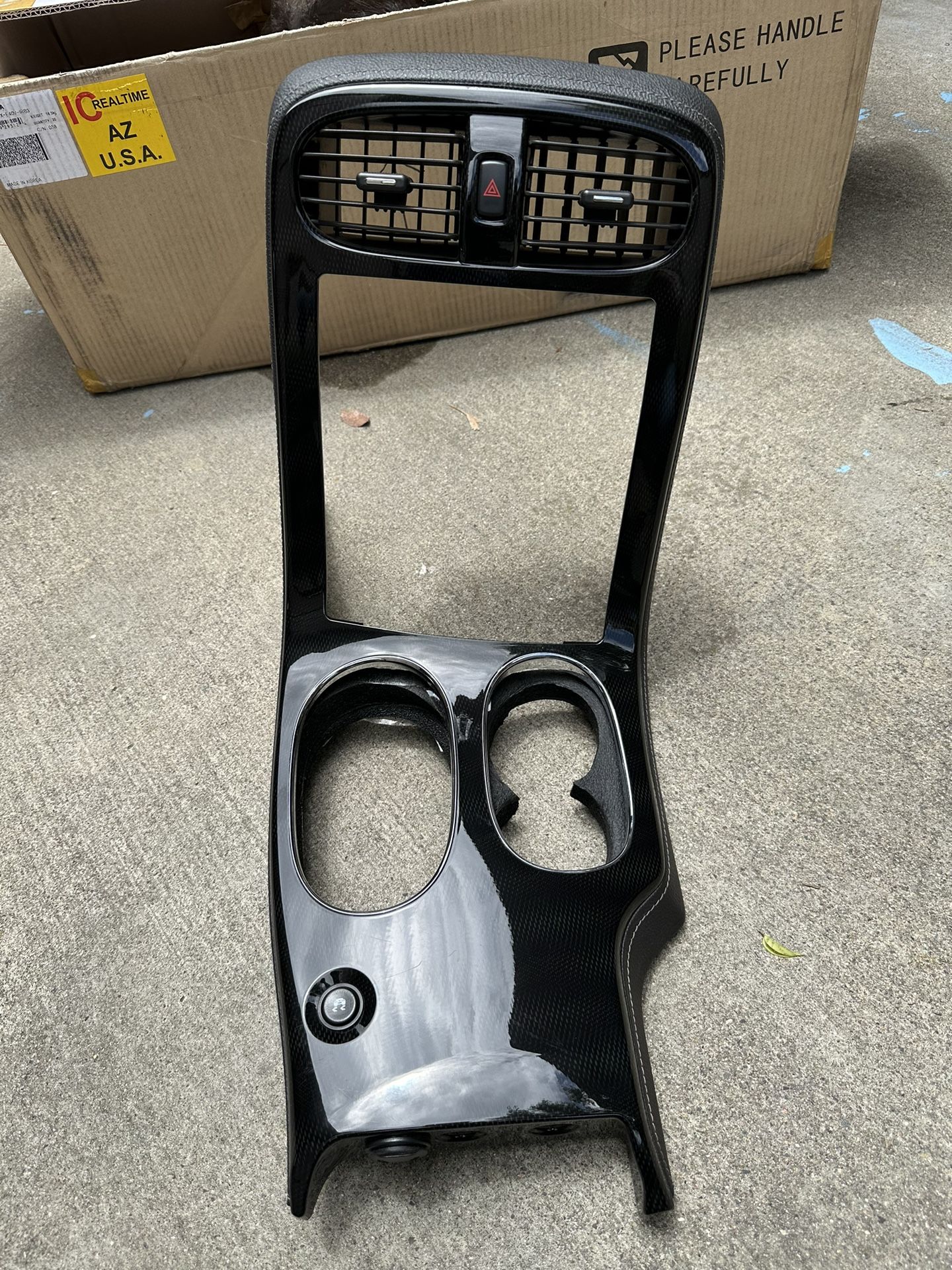 C6 Corvette Carbon Fiber Center Console