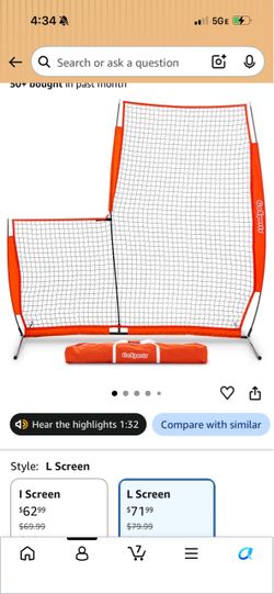 L Screen Go Sports