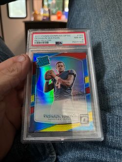 2017 Panini Donruss Optic Deshaun Watson Rated Rookie PSA 8