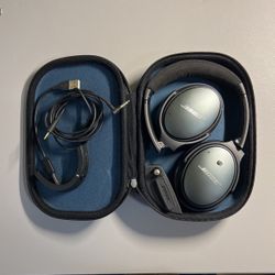 Bose QC25 Noise Canceling Headphones w/ Bluetooth Adapter 