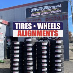 215-55-17 Tires 375$ Installed Get Free Alignment 