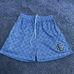 Blue Gucci EE shorts size Large