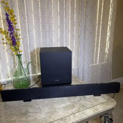 Nakamishi Sound Bar With Subwoofer And Remote