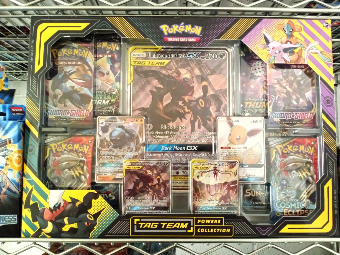 POKEMON TAG TEAM POWERS COLLECTION BIG BOX BRAND NEW & FACTORY SEALED!!!