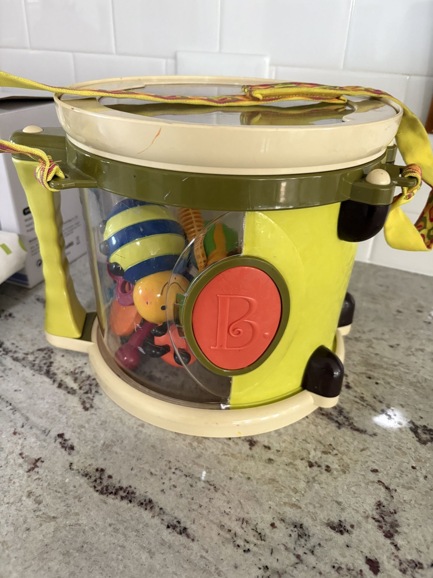 B toys drum set with 11 musical instruments