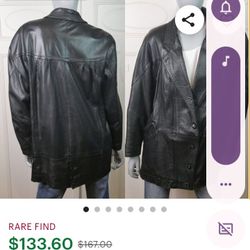 Ventage Wilson Leather Jacket 