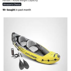 Inflatable two person kayak 