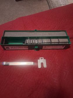 Slotted shim full set