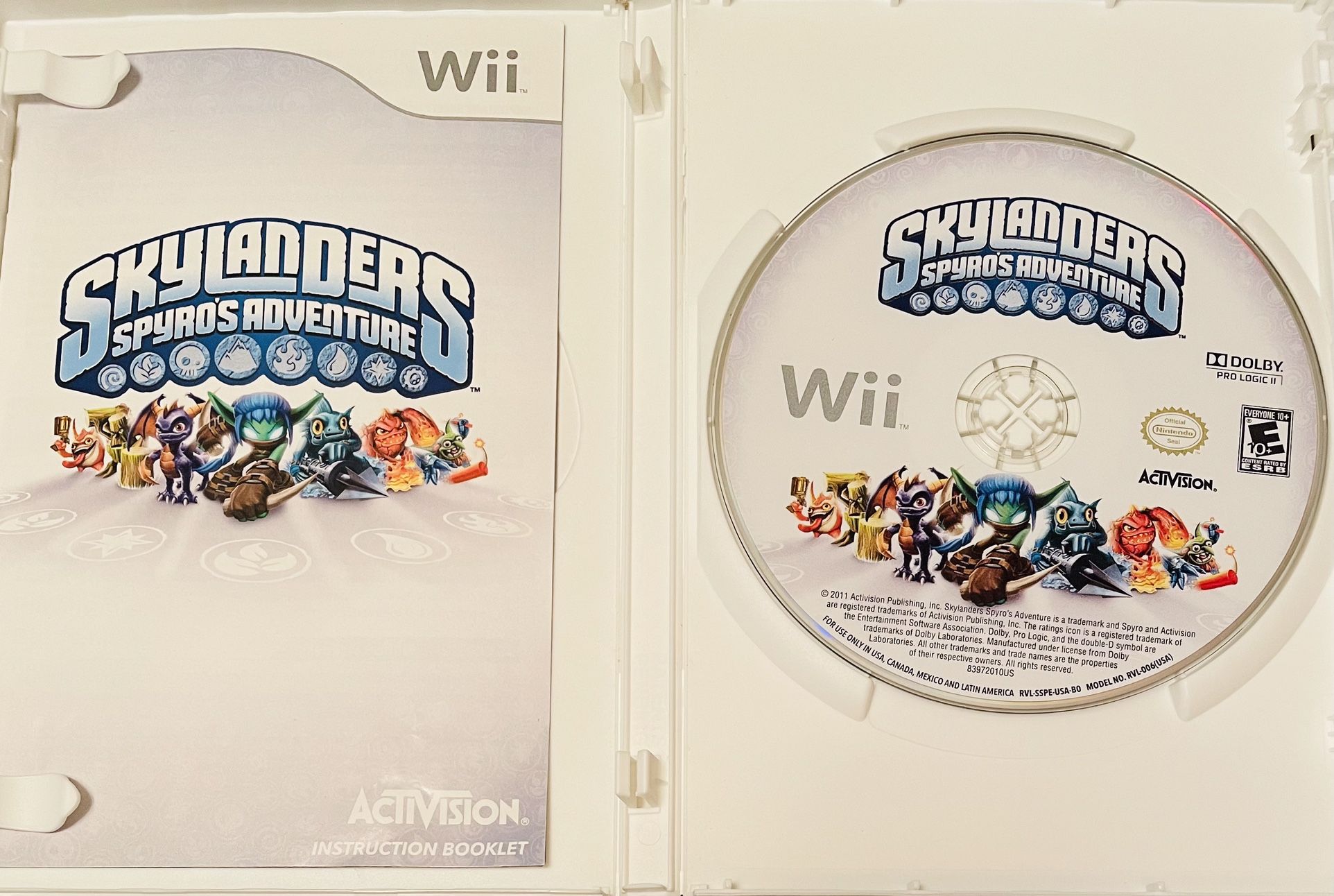 Wii Skylanders Spyro’s Adventure