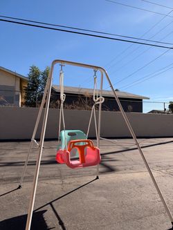 Toddler Baby Swing Set with Stand