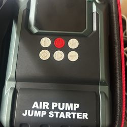 Jump Box , Tire Pump And Battery Backup. 