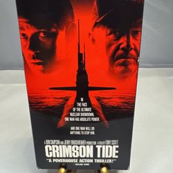 Crimson Tide (Denzel Washington, Gene Hackman) VHS 
