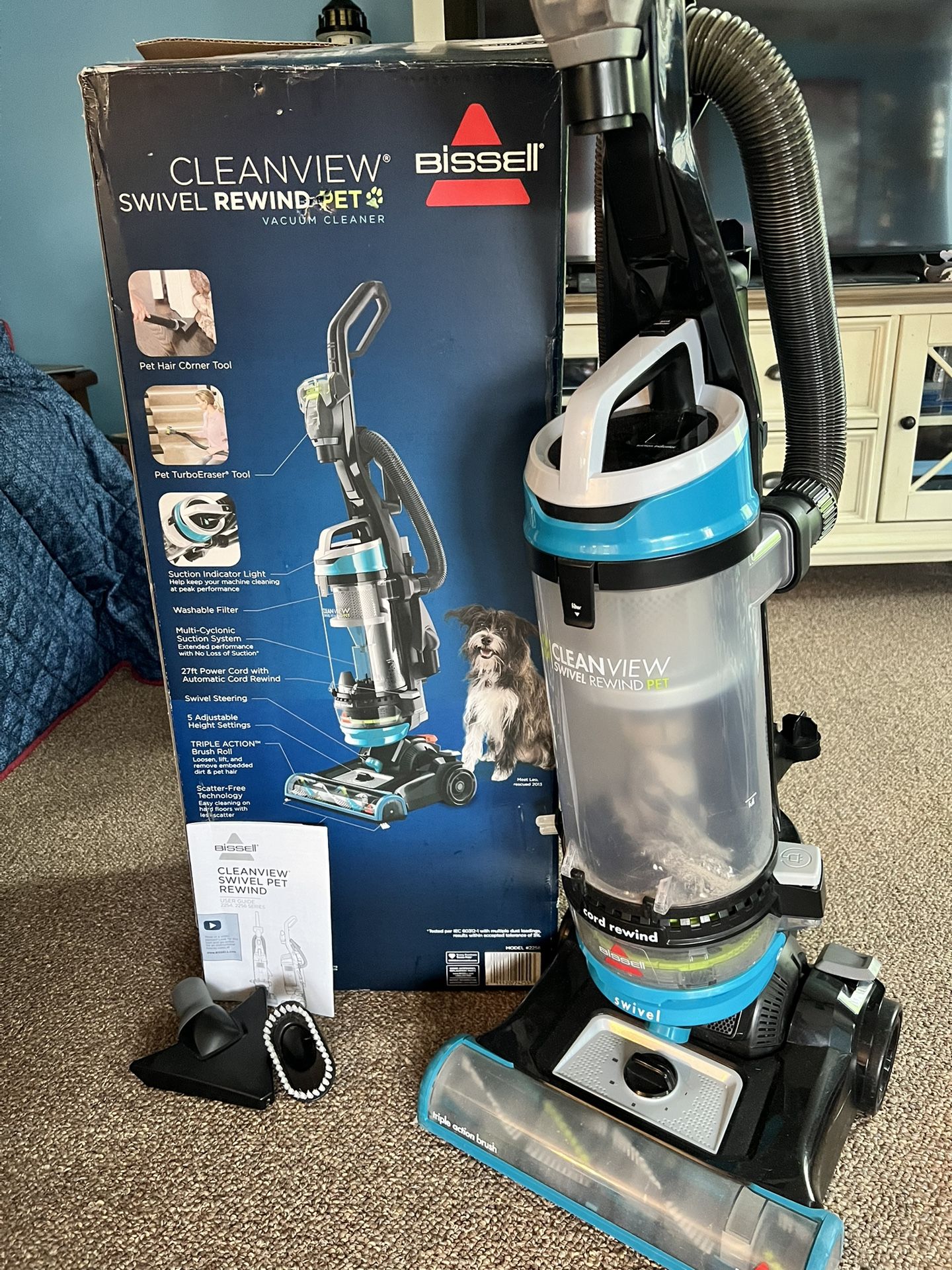 Bissell Cleanview swivel Rewind Pet Vacuum