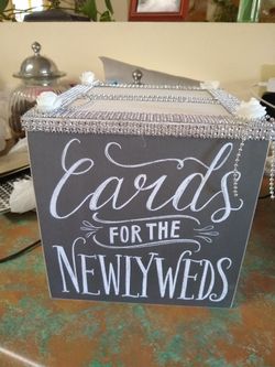 Wedding cards box