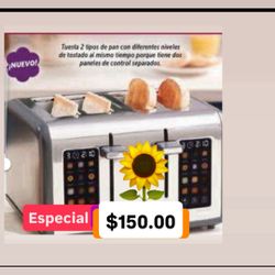 Línea Nueva Tostador Para 4 Rebanadas Pan Wuafos Vegos Varias Funciones Princess House Ventas Finales 