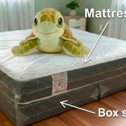 King Size Mattress With Box Spring Set Colchones Nuevos Queen Size Bed Set 