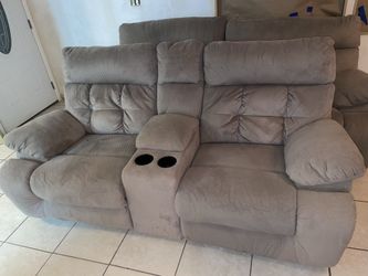 Reclining couch set