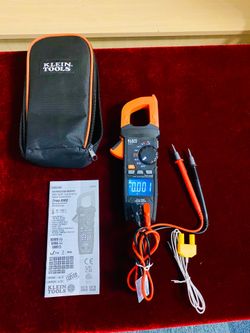 Klein Tools CL810 Digital Clamp Meter, Auto Ranging TRMS, AC/DC Volt/Current, LoZ, Continuity, Frequenc Capacitance, NCVT, Temp, More 1000V, Flashligh