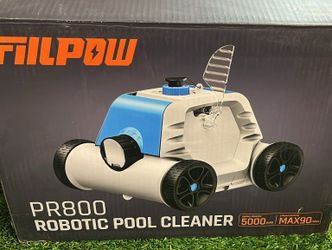 Robotic Pool Cleaner, Cordless Automatic Pool Vacuum 

