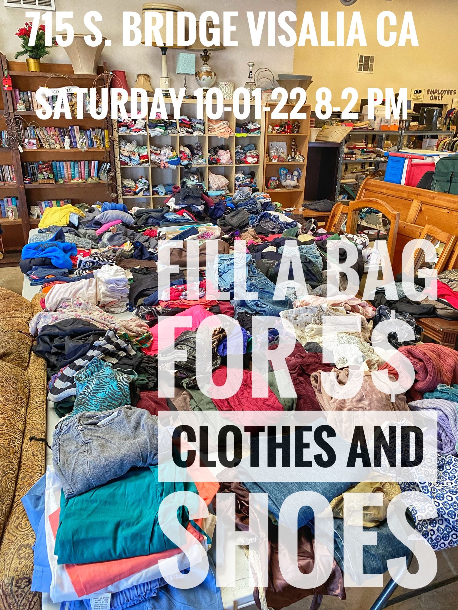 5$ Fill The bag event 
