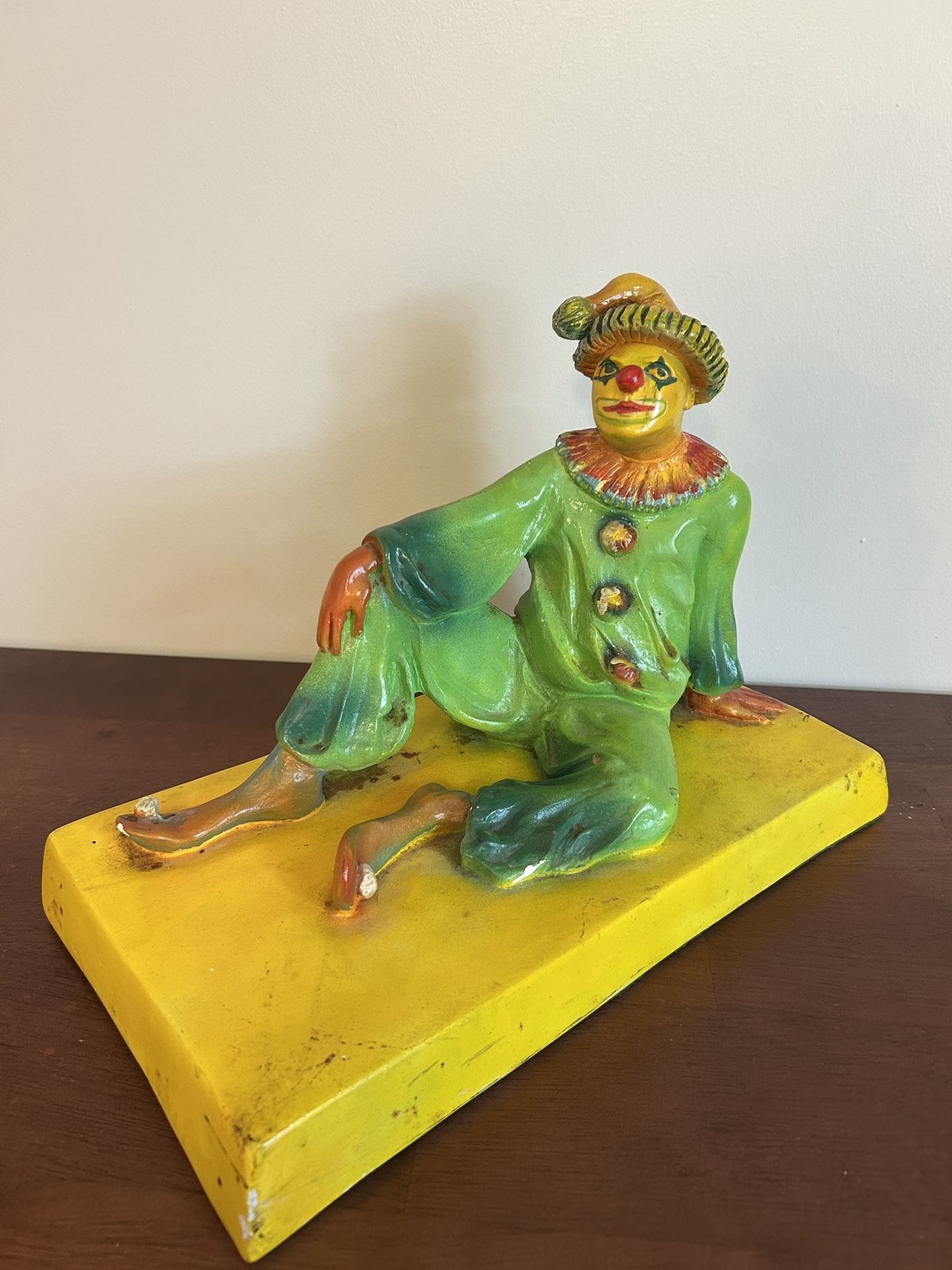 Large Clown Figurine