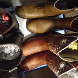 Leather Boots From Mexico 