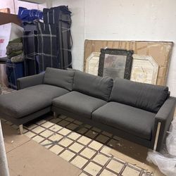 Dark Grey Sectional Sofa 