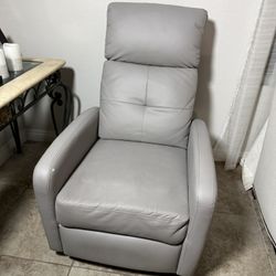 Grey Recliner Chair 