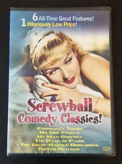 SCREWBALL COMEDY CLASSICS! DVD COLLECTION - FACTORY SEALED