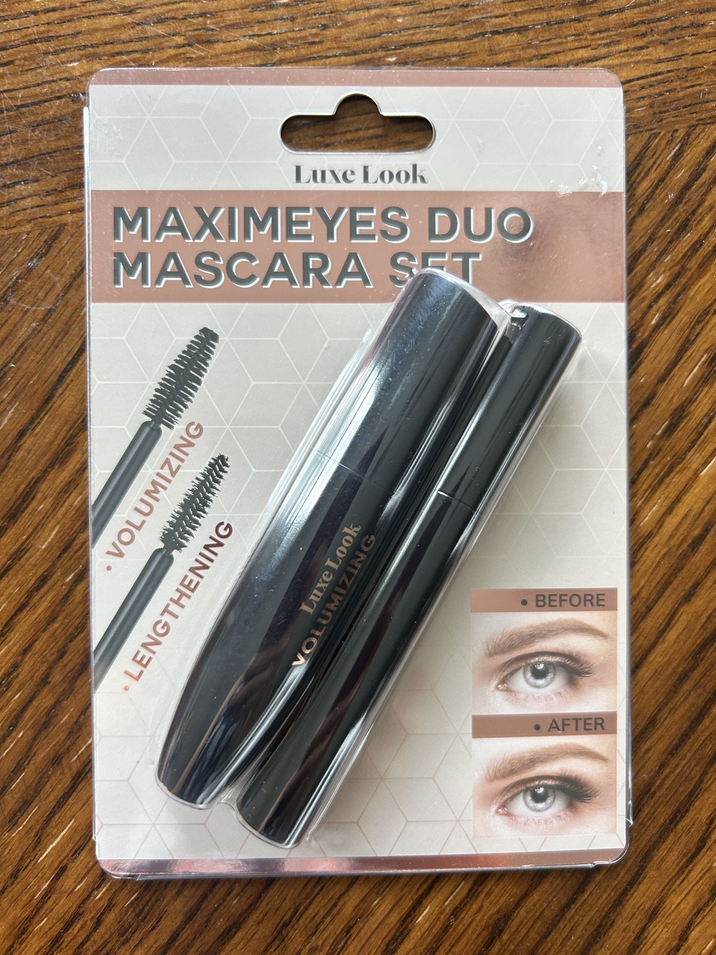 NWT Maximeyes Duo Mascara Set - Black
