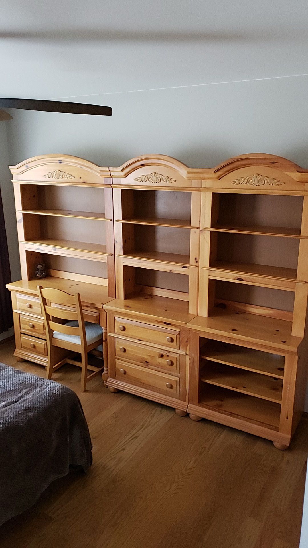Complete Wooden Bedroom Furniture Set