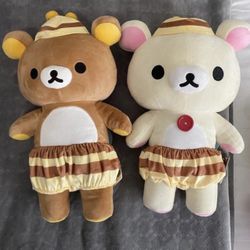 Rilakkuma Korilakkuma Plushie Bundle