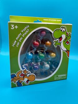 Yoshi Stacking Game Nintendo Toy Set