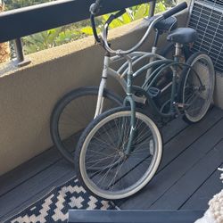 Two beach Cruisers