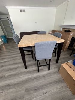 Used Square Dining Table - Counter/Bar Height