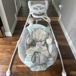 Ingenuity Inlighten Baby Swing, $50 Like New