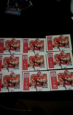 Kansas City chiefs football card