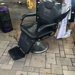 Barber Chair Black
