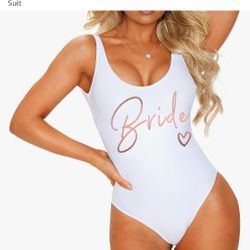 New Beautiful Bride Bathing Suit Size Large. See Photos. CASH Pickup Only