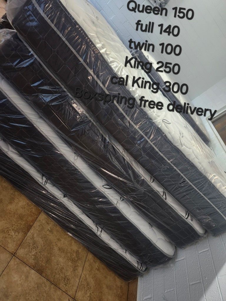 Mattress Pilow Top New