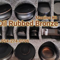 Rolling Sliding Kit 4 Wheel Oil Rubbed Bronze