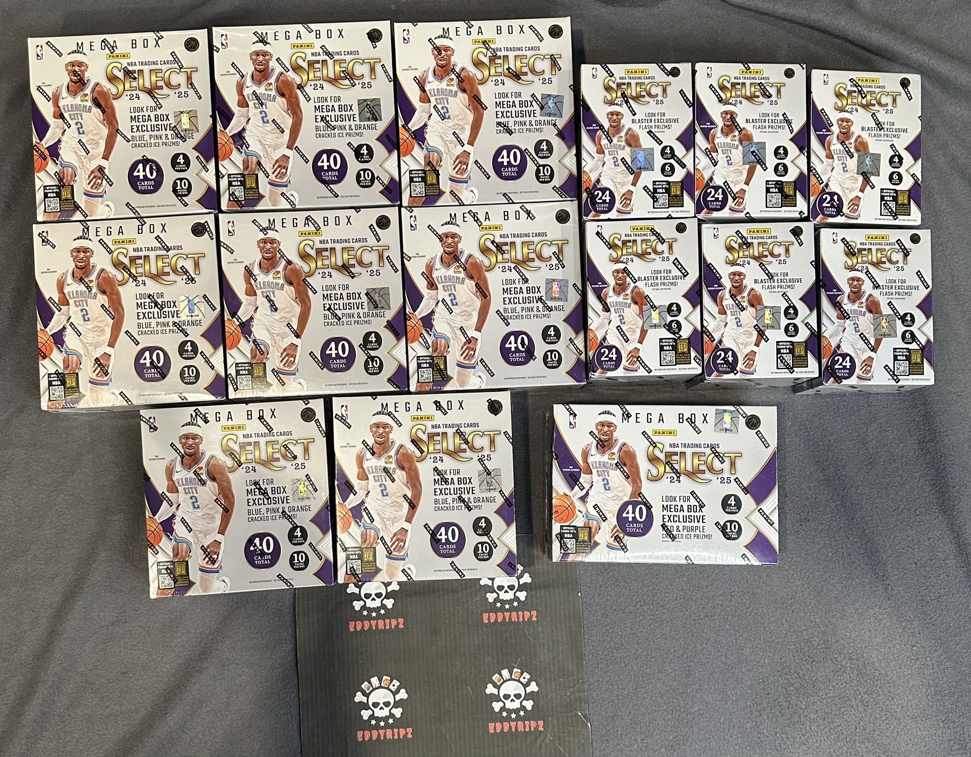 2024-25 Select Basket Ball Megas / Blaster Lot 