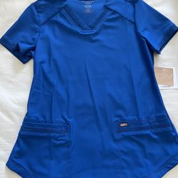 Cherokee Royal Blue Scrubs Size Small