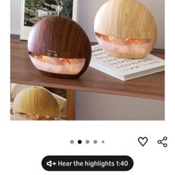Diffuser Salt Lamp