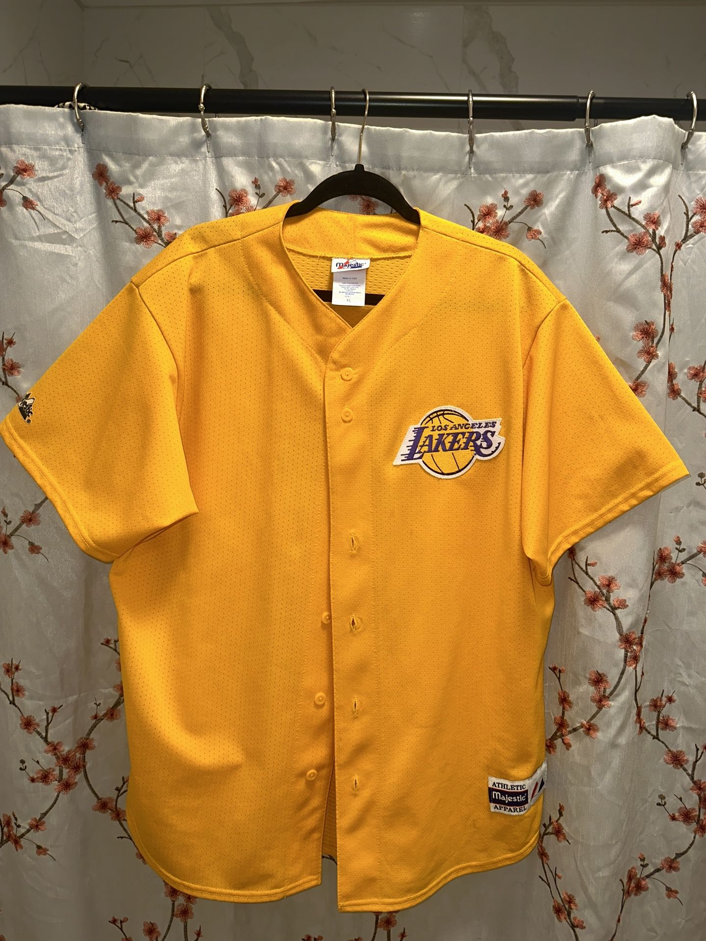 Vintage Lakers Baseball Jersey