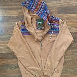 Howler Bros Shaman Hoodie Adobe Men Size Small