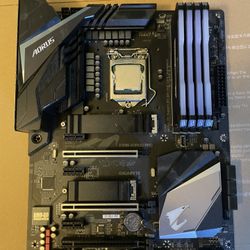 i9 9900k CPU, 64GB 3200Mhz RAM, Z390 AORUS PRO Motherboard