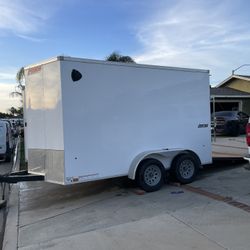 2023 Pace American 7ft X 12 Ft Enclosed Trailer 